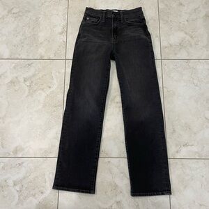 Hudson Black Straight Leg Noa Jeans